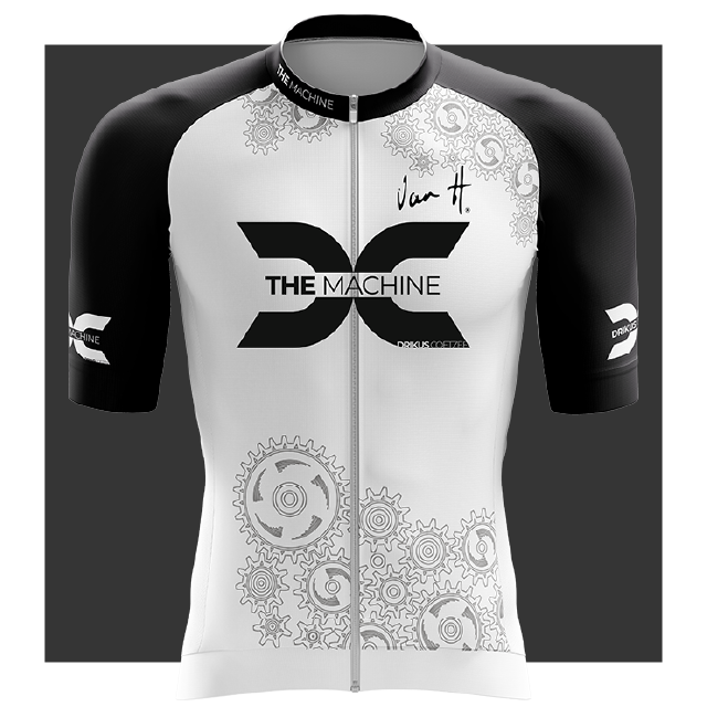 White Geared DC Jersey